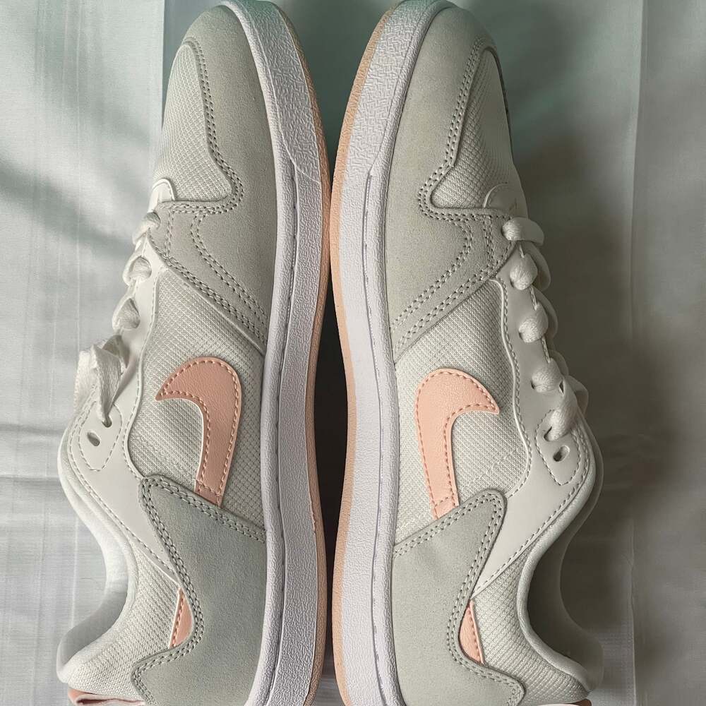Nike SB Alleyoop Summit White Washed Coral Pink Women's Skate Shoes 6.5Y 8W
